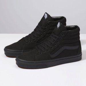 Vans Canvas Sk8-Hi Black